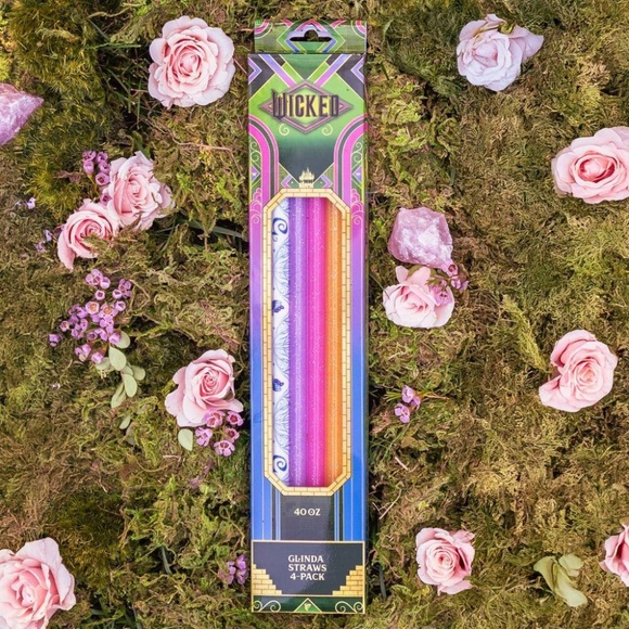 Stanley Wicked Tumbler Glinda For Good 40 oz. with Reusable Straws - Picture 13 of 13